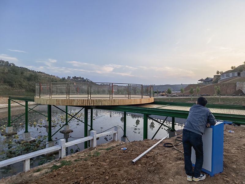 山西長治市襄垣縣下良煤礦數(shù)控移動(dòng)觀景臺(tái)